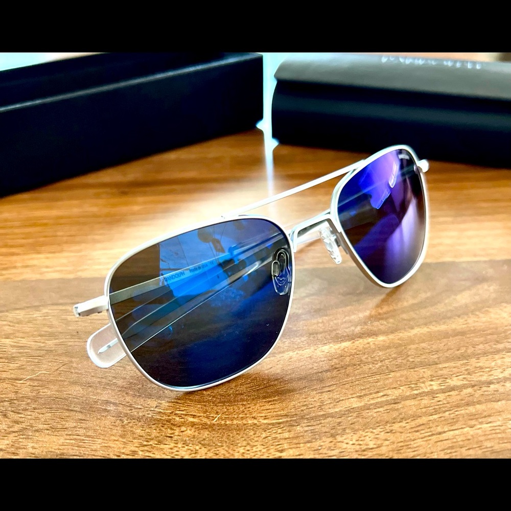 NEW Randolph Engineering Matte Silver Blue 55